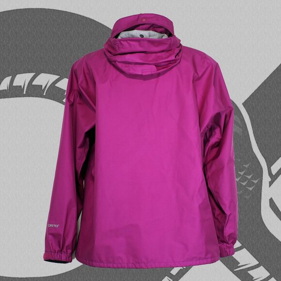 Montbell Gore-Tex Rain Jacket Women's XL Packable Pink Japanese - Picture 3 of 7